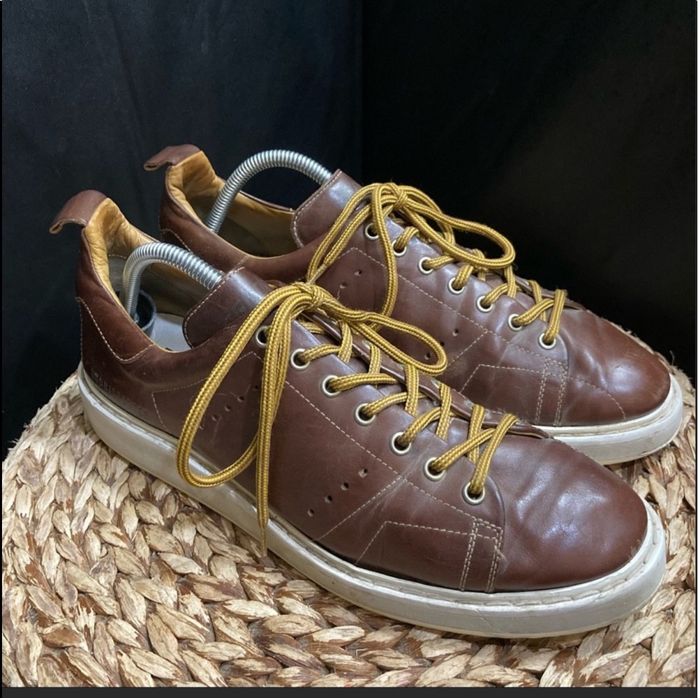Golden Goose Starter brown leather sneaker
